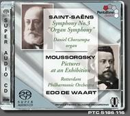 Saint-Saens - Organ Symphony / Mussorgsky - Pictures | Pentatone PTC5186116