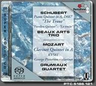 Schubert - Trout Quintet, Mozart - Clarinet Quintet | Pentatone PTC5186121