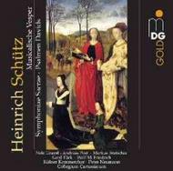 Schutz - Musicalische Vesper (Symphoniae Sacrae, Psalmen Davids) | MDG (Dabringhaus und Grimm) MDG3321170
