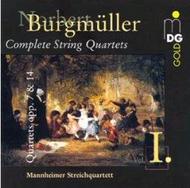 Burgmuller - Complete String Quartets Vol 1 | MDG (Dabringhaus und Grimm) MDG3360993