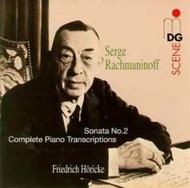 Rachmaninov - Sonata No 2, Complete Piano Transcriptions | MDG (Dabringhaus und Grimm) MDG6110547