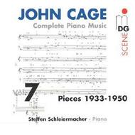 Cage - Complete Piano Music Vol 7 | MDG (Dabringhaus und Grimm) MDG6130793
