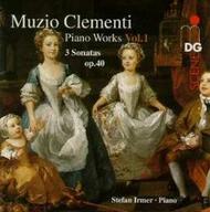 Clementi - Piano Works Vol 1: Three Sonatas Op 40 | MDG (Dabringhaus und Grimm) MDG6180651