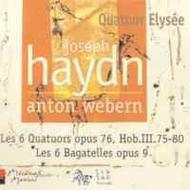 Haydn - String Quartets Op 76 / Webern - Bagatelles Op 9 | Zig Zag Territoires ZZT0308022