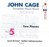 Cage - Complete Piano Music Vol.5  | MDG (Dabringhaus und Grimm) MDG6130789
