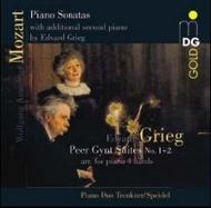 Mozart / Grieg - Piano Sonatas (with additional second Piano by Edward Grieg) | MDG (Dabringhaus und Grimm) MDG9301382
