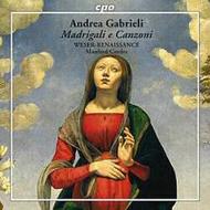 Andrea Gabrieli - 21 Madrigals and Canzoni | CPO 9996422