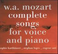 Mozart - The Complete Songs for voice & piano | Cypres CYP1650