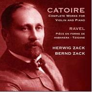 Georgy Catoire - Complete works for violin & piano | Avie AV2143