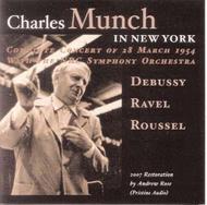 Charles Munch in New York: Complete Concert of 28 March 1954 | Music and Arts MACD1208
