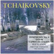 Tchaikovsky - Symphony No.4, Fatum, Capriccio Italien | Melodiya MELCD1000196