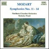 Mozart - Symphonies Nos. 11-14 | Naxos 8550873