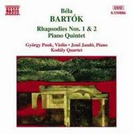 Bartok - Piano Quintet, Rhapsodies 1 & 2, Andante | Naxos 8550886