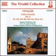 Vivaldi - Cello Concertos vol. 1 | Naxos 8550907