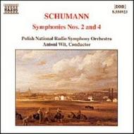 Schumann - Symphonies nos.2 & 4 | Naxos 8550923