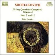 Shostakovich - String Quartets Nos.2 & 12 | Naxos 8550975