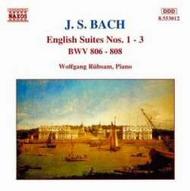 Bach - English Suites Nos.1-3 | Naxos 8553012