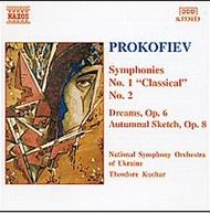 Prokofiev - Symphonies nos.1 & 2, Dreams, Autumnal Sketches | Naxos 8553053