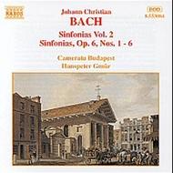 J.C. Bach - Sinfonias vol. 2 | Naxos 8553084