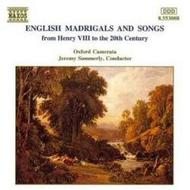 English Madrigals & Songs | Naxos 8553088