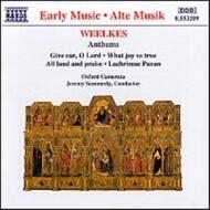 Weelkes - Anthems | Naxos 8553209
