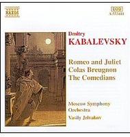 Kabalevsky - Romeo & Juliet, Colas Breugnon, The Comedians | Naxos 8553411