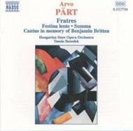 Part - Fratres | Naxos 8553750