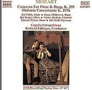 Mozart - Flute & Harp Concerto, Sinfonia Concertante K297b | Naxos 8550159