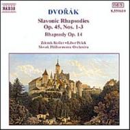 Dvorak - Slavonic Rhapsodies | Naxos 8550610