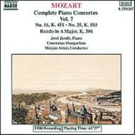 Mozart - Compete Piano Concertos vol.7 | Naxos 8550207