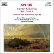 Spohr - Clarinet Concertos Nos.2 & 4 | Naxos 8550689