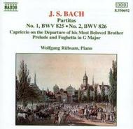 Bach - Partitas Nos.1 & 2 | Naxos 8550692