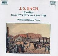 Bach - Partitas Nos.3 & 4 | Naxos 8550693