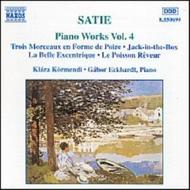 Satie - Piano Works vol. 4 | Naxos 8550699