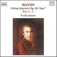 Haydn - String Quartets Op.20 Nos 1-3 | Naxos 8550701