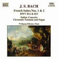 J.S. Bach - French Suites Nos.1 & 2 | Naxos 8550709