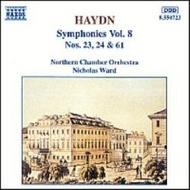 Haydn - Symphonies Nos. 23 24 & 61 | Naxos 8550723