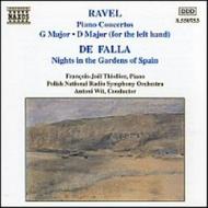 Ravel, De Falla - Piano Concertos | Naxos 8550753