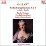 Mozart - Violin Concertos Nos.3 & 5 | Naxos 8550418