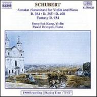 Schubert - Violin Sonatas | Naxos 8550420