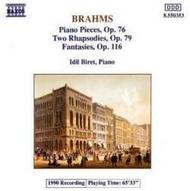 Brahms - Piano Pieces Opp.76, 79 & 116