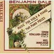 Benjamin Dale - Music for Viola and Piano | Etcetera KTC1105