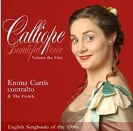 Calliope- Beautiful Voice Volume the First - English Songbooks of the 1700s