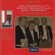 Vegh Quartet play Beethoven, Debussy & Haydn