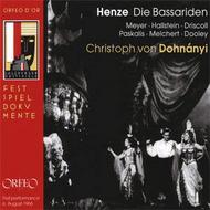 Hans Werner Henze - Die Bassariden