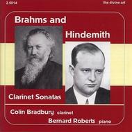 Brahms, Hindemith - Clarinet Sonatas  | Divine Art DDA25014