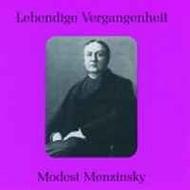 Lebendige Vergangenheit - Modest Menzinsky