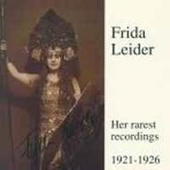 Frida Leider: Her rarest recordings 1921-1926 | Preiser PR89509