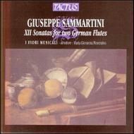 Sammartini - XII Sonatas for two German Flutes
