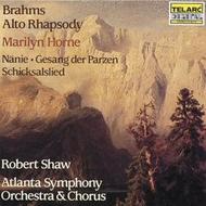 Brahms - Alto Rhapsody, Schicksalslied, etc | Telarc CD80176